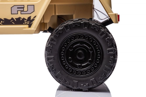 Divvietīgs bērnu elektromobilis Toyota FJ Khaki 4x4