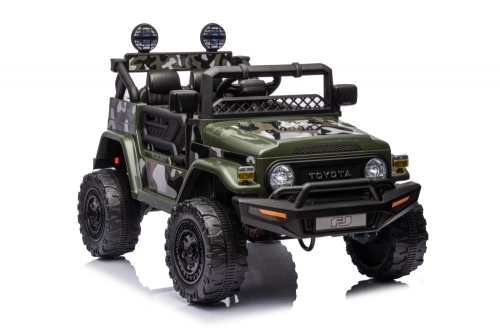 Divvietīgs bērnu elektromobilis Toyota FJ Moro 4x4
