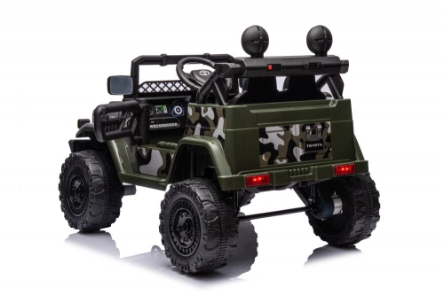 Divvietīgs bērnu elektromobilis Toyota FJ Moro 4x4