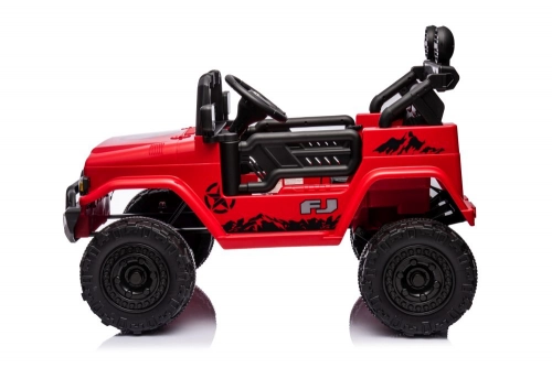 Divvietīgs bērnu elektromobilis Toyota FJ Red 4x4