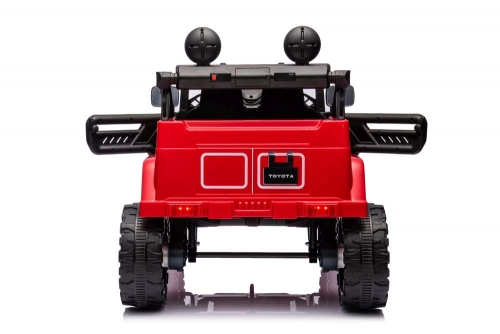 Divvietīgs bērnu elektromobilis Toyota FJ Red 4x4