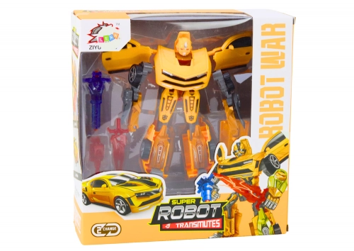 Auto-Robot 2in1 Transformation Sporty Yellow