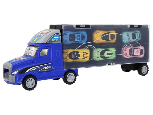 Auto Tir Trailer + 6 cars A trailer in the form of a suitcase