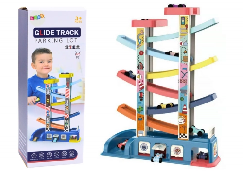 Automašīnu trase ar 6 automašīnām