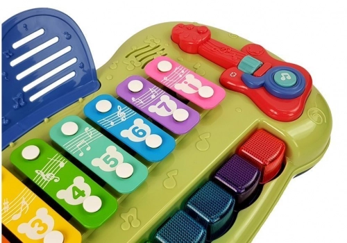 Baby Grand Piano Cymbals Illuminated Keys Music