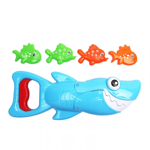 Bathing Game Set Shark Fish Hunter Blue