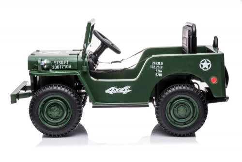 Детский электромобиль JH-103 Army Green 4x4