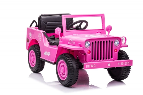 Одноместный электромобиль JH-103 Pink 4x4