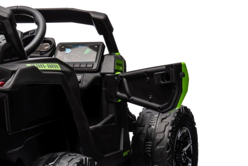 Divvietīgs bērnu elektromobilis Bagijs Can-am DK-CA003 Green Painted