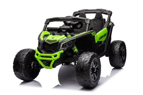 Divvietīgs bērnu elektromobilis Bagijs Can-am DK-CA003 Green Painted