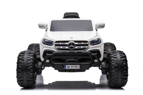 Divvietīgs bērnu elektromobilis Bagijs Mercedes DK-MT950 4x4 White