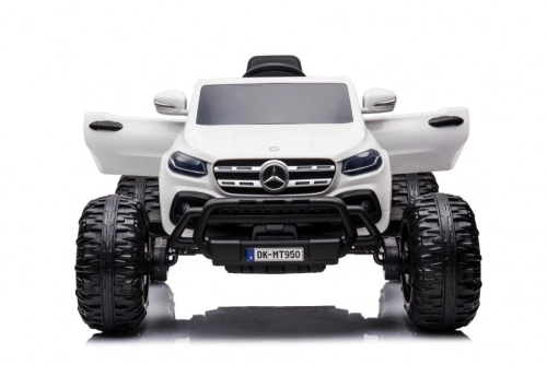 Divvietīgs bērnu elektromobilis Bagijs Mercedes DK-MT950 4x4 White