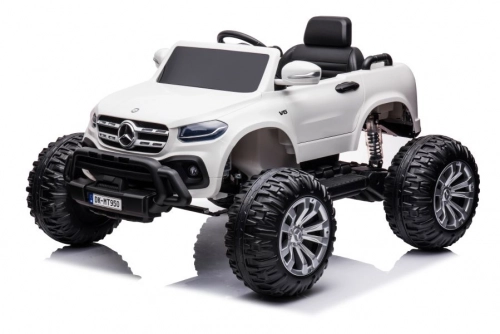 Divvietīgs bērnu elektromobilis Bagijs Mercedes DK-MT950 4x4 White