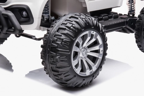 Divvietīgs bērnu elektromobilis Bagijs Mercedes DK-MT950 4x4 White