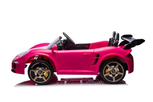 Divvietīgs bērnu elektromobilis S322 Pink 4x4