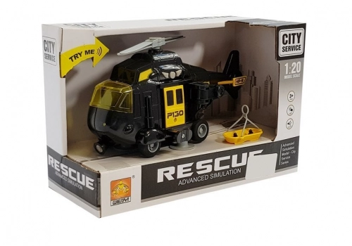 Battery Rescue Helicopter 1:20 Sound of Light