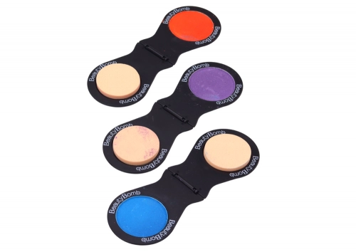 Beauty Tattoos Set 12 Cards 3 Hair Shadows Sponges