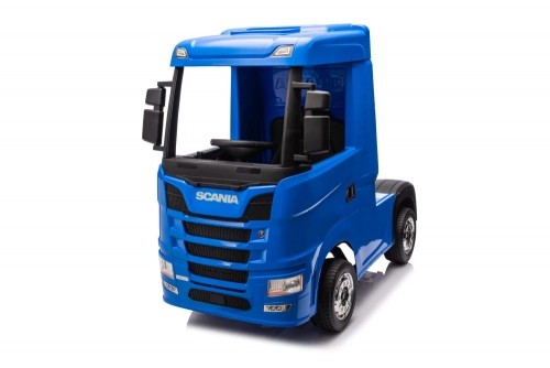 Bērnu elektriskā smagā mašīna Scania 500R HL698 Blue