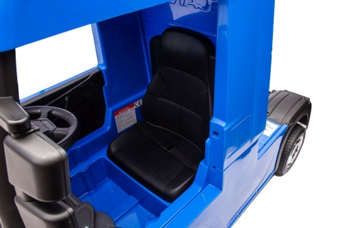 Bērnu elektriskā smagā mašīna Scania 500R HL698 Blue