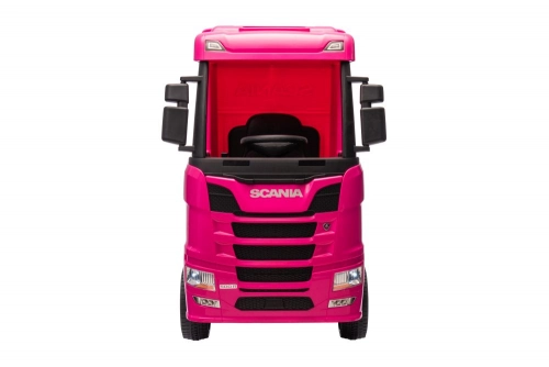 Bērnu elektriskā smagā mašīna Scania 500R HL698 Pink
