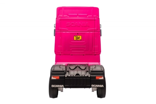 Bērnu elektriskā smagā mašīna Scania 500R HL698 Pink