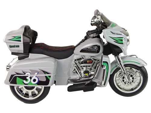 Детский электромотоцикл Goldwing Grey