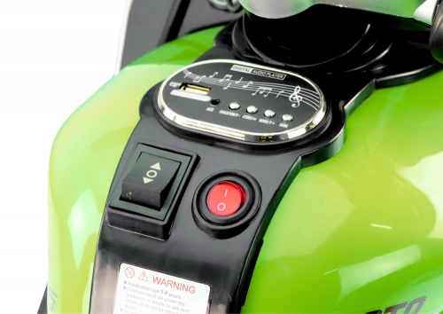 Детский электромотоцикл HT-5188 Green