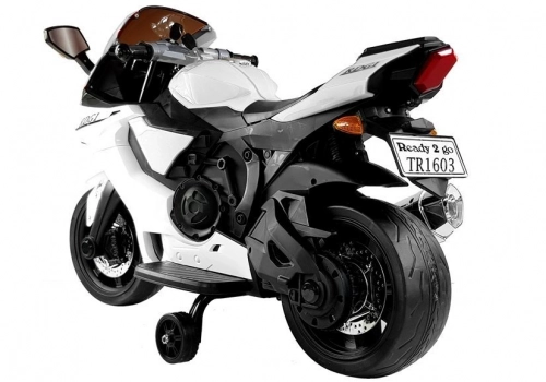 Детский электромотоцикл TR1603 White