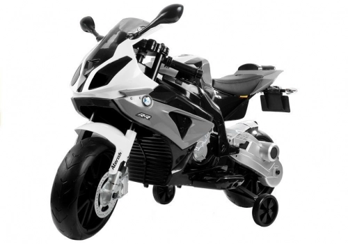 Bērnu elektro motocikls BMW S1000RR Silver