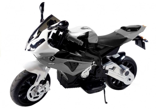 Bērnu elektro motocikls BMW S1000RR Silver