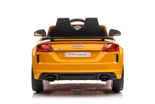Bērnu elektroauto Audi TTRS Yellow
