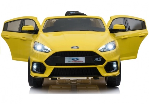 Детский электромобиль Ford Focus RS Yellow