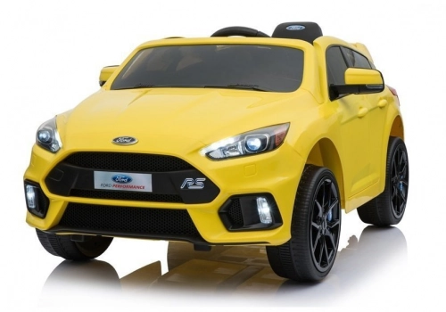 Детский электромобиль Ford Focus RS Yellow