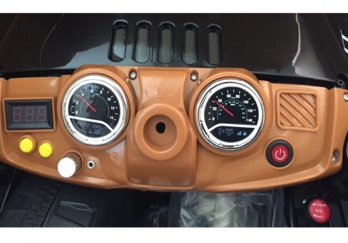 Bērnu elektroauto Jeep JJ245 Black
