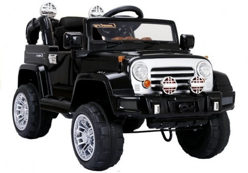 Bērnu elektroauto Jeep JJ245 Black