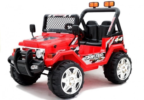 Bērnu elektroauto Jeep Raptor S618 EVA Red