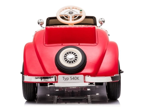 Bērnu elektroauto Mercedes 540K Red