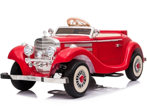 Bērnu elektroauto Mercedes 540K Red
