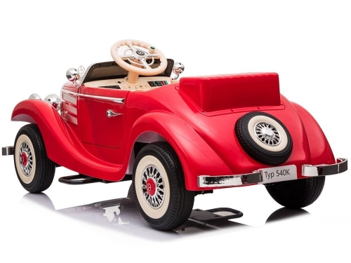 Bērnu elektroauto Mercedes 540K Red