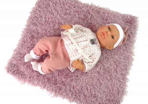 Bērnu lelle Baby Doll 46 cm Pink