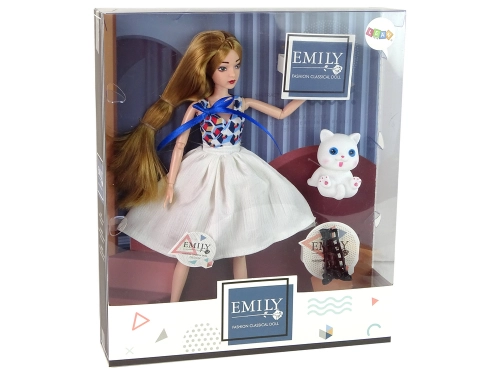 Кукла Emily с кошкой