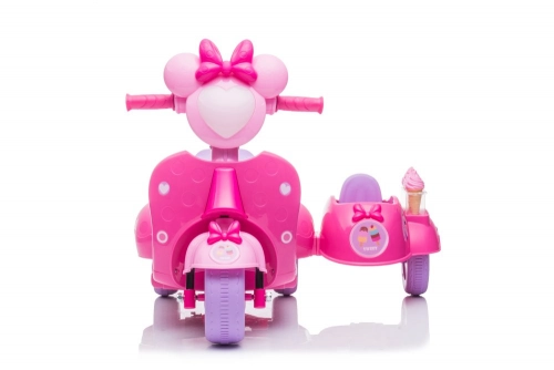 Детский трицикл на аккумуляторе Ice Cream Shop JT5258 Pink