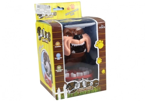 Biting Bulldog Funny Dog Family Game