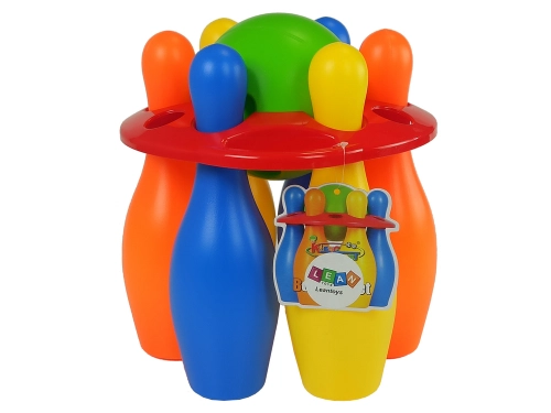 Bowling Set 6 pcs Colourful 26 cm