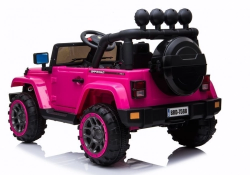 Одноместный электромобиль BRD-7588 Pink