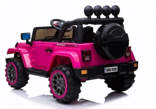 Одноместный электромобиль BRD-7588 Pink
