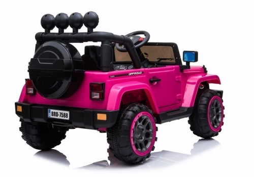 Одноместный электромобиль BRD-7588 Pink