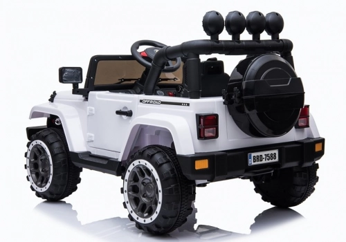 Одноместный электромобиль BRD-7588 White
