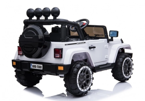 Одноместный электромобиль BRD-7588 White