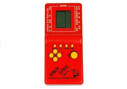 Brick Game Electronic Portable Red